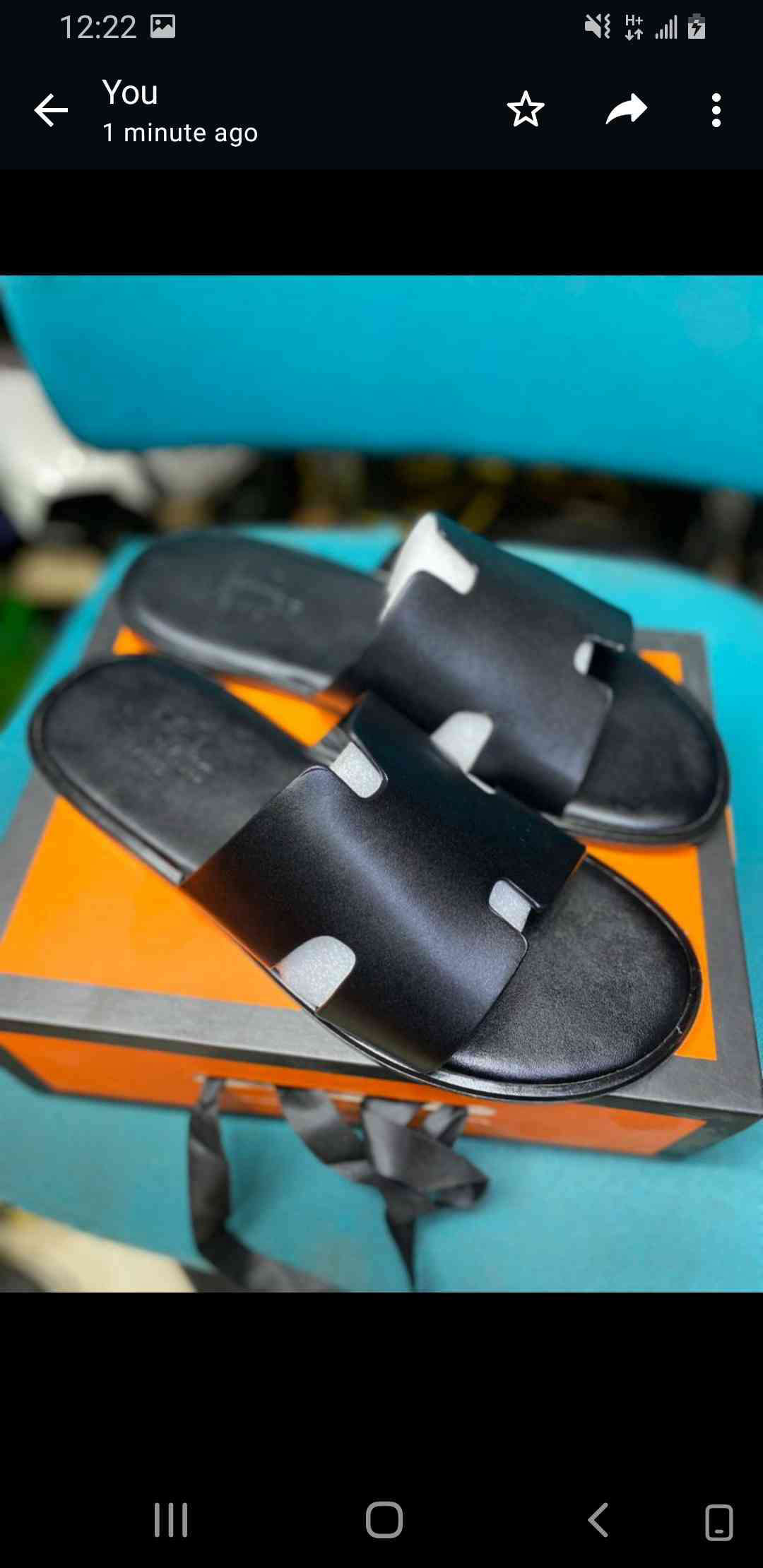 Quality Hermes slippers 