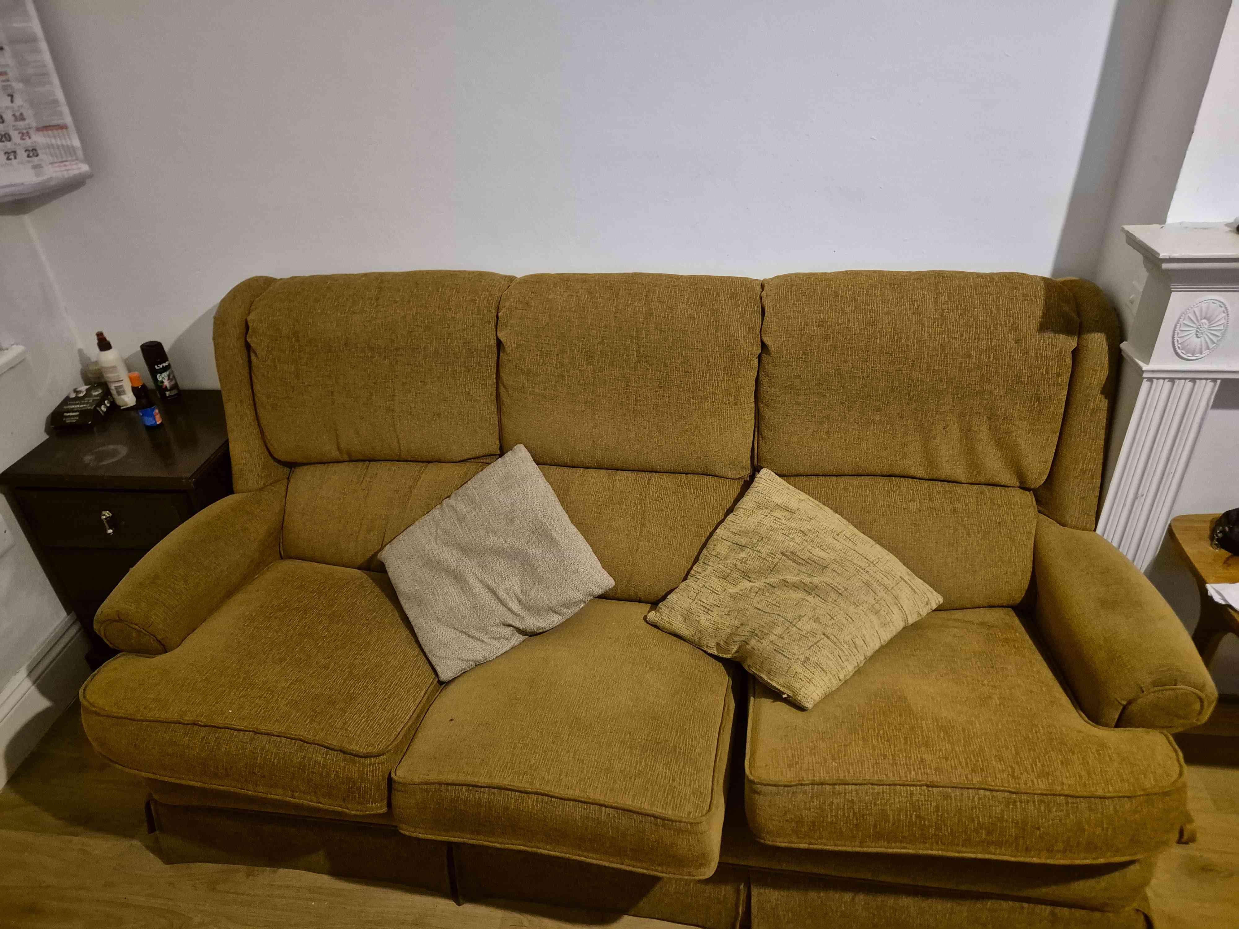 Sofa with small once too.