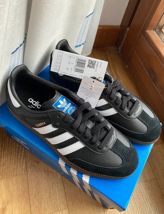 Adidas Sambas black uk 6