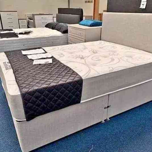 Divan double size bed with mattress Brand New 