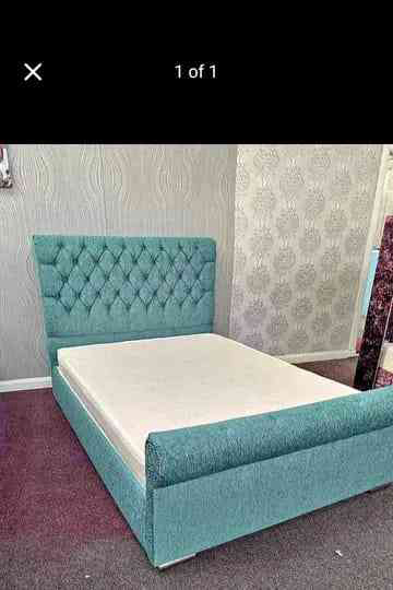 Super King size bed with mattress 