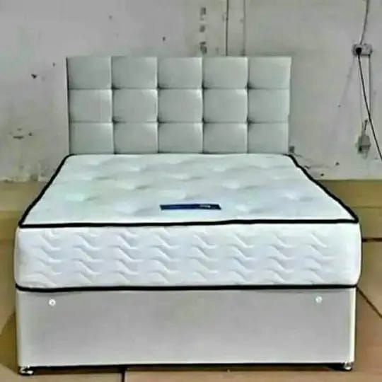 Double size bed with mattress 