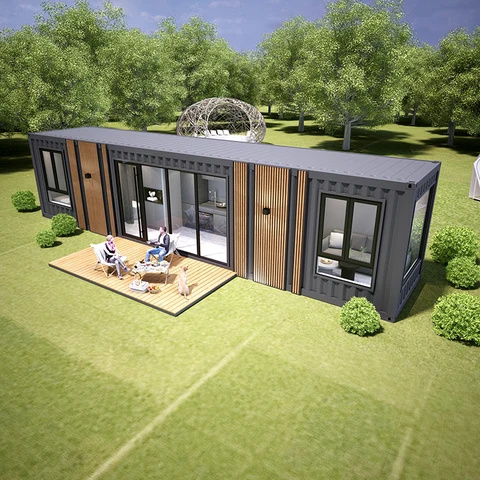 40 ft prefabricated luxurious container house for living