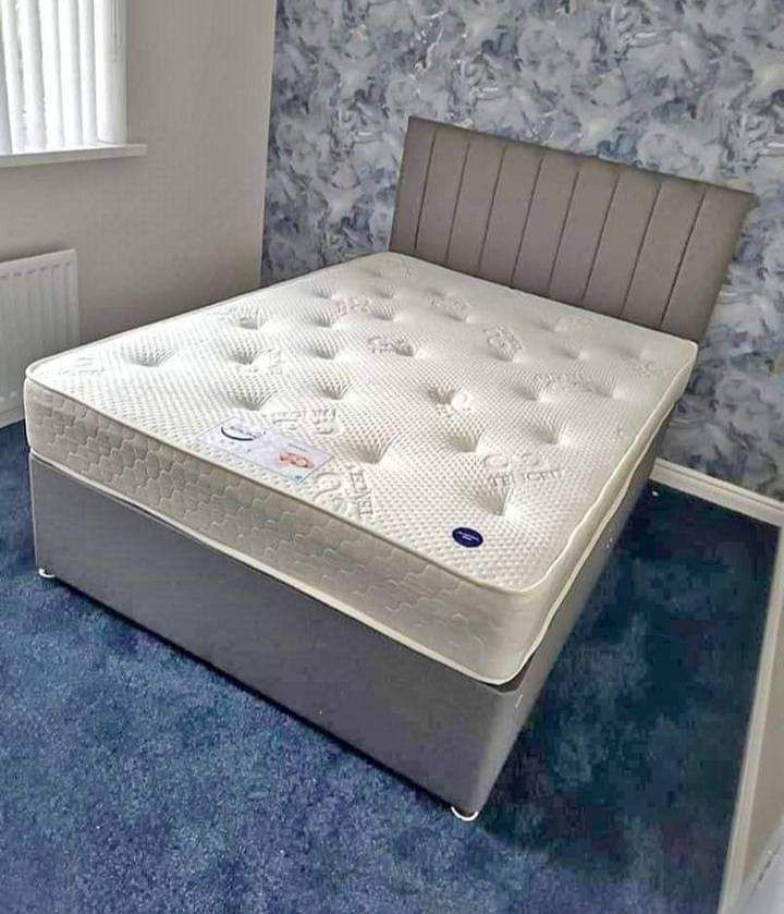 Double bed with mattress Brand New 