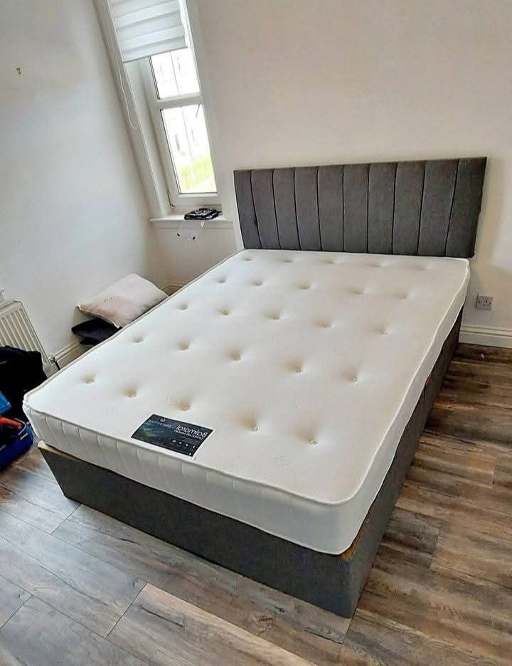 Brand New Double bed with mattress near me 