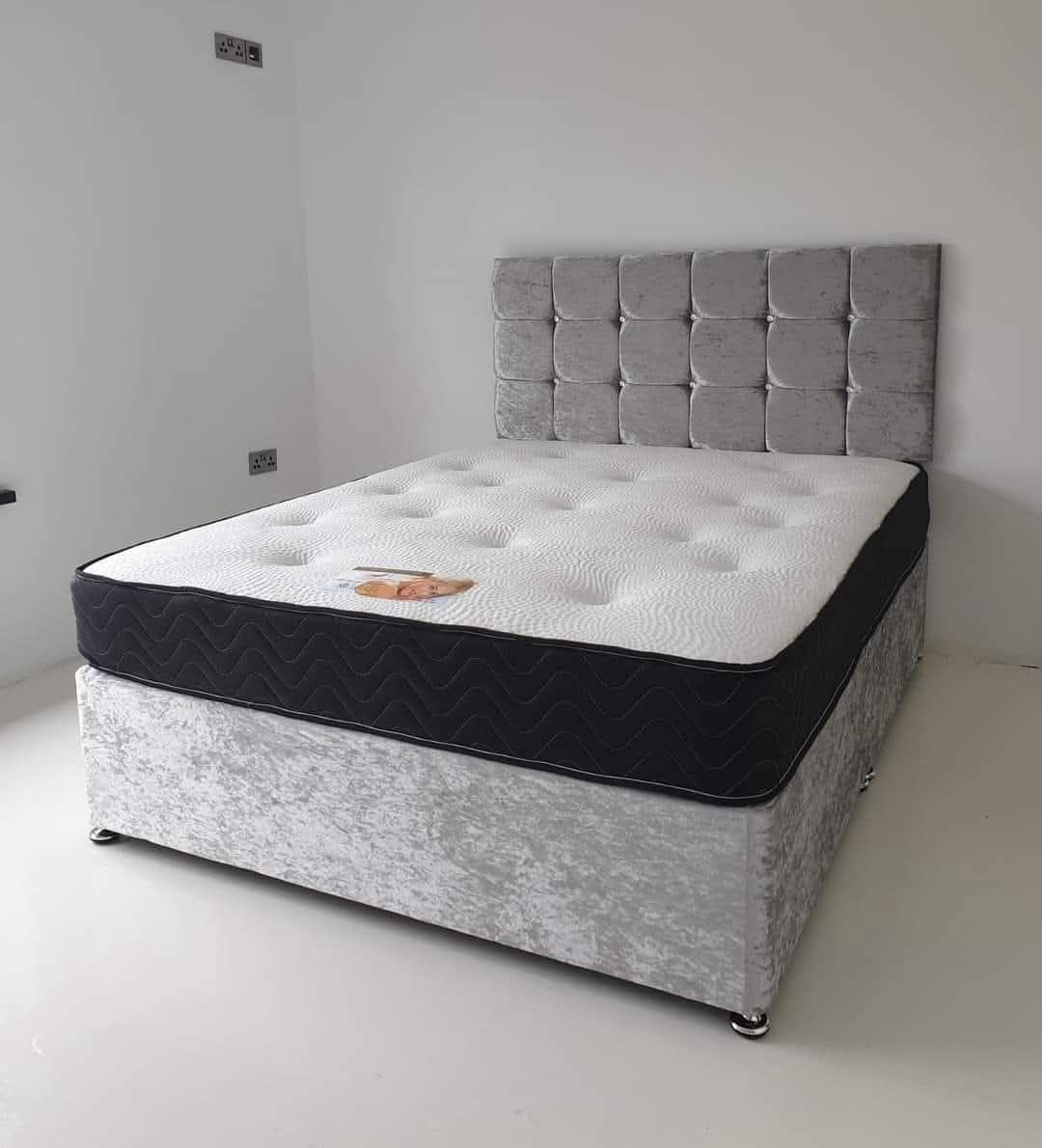 Double bed with mattress Brand New big for sale 