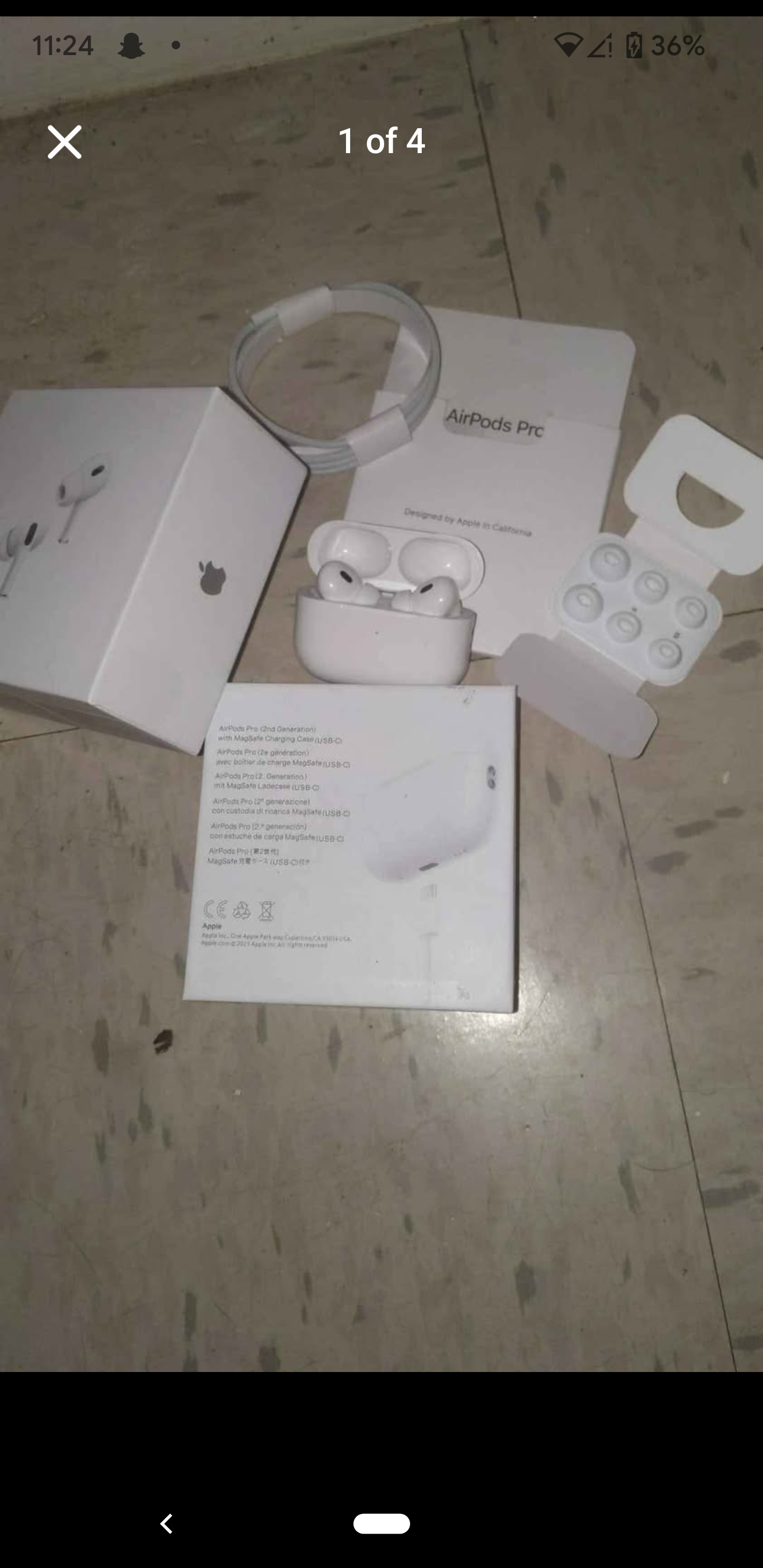 Apple Airpods Pros 2nd generation 