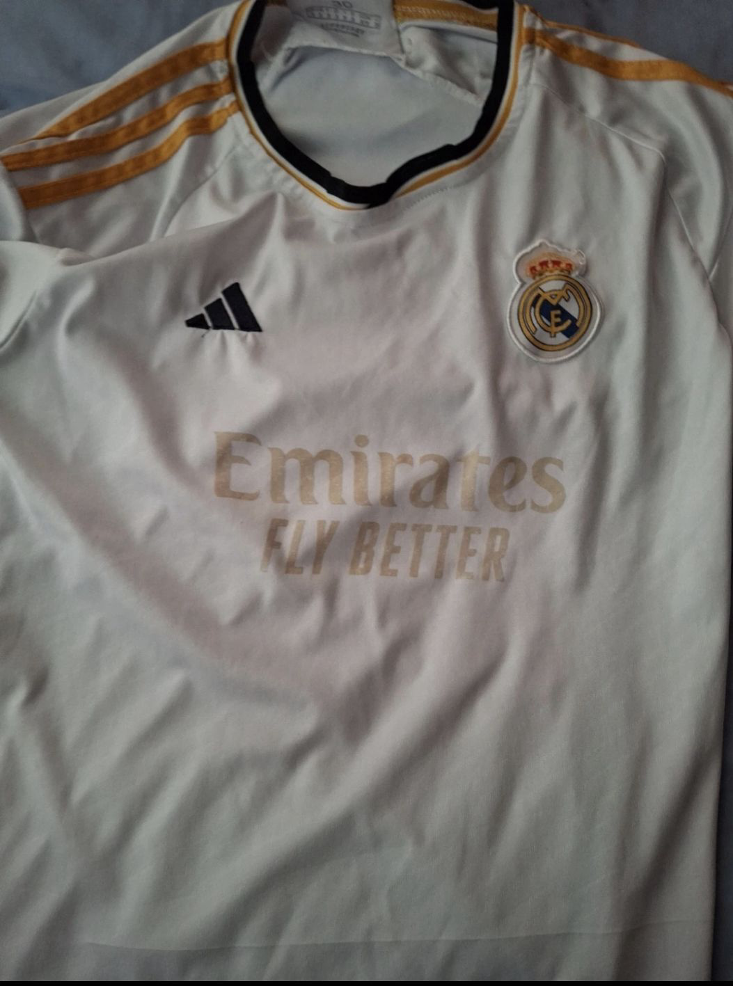 Real Madrid White T Shirt