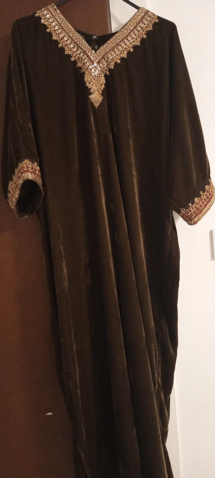 Velvet kaftan