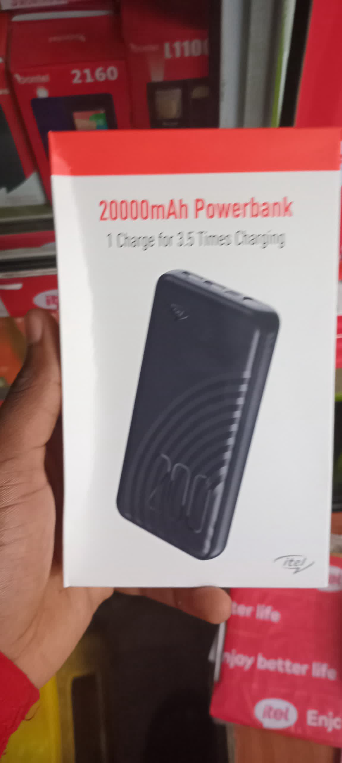 Itel power bank