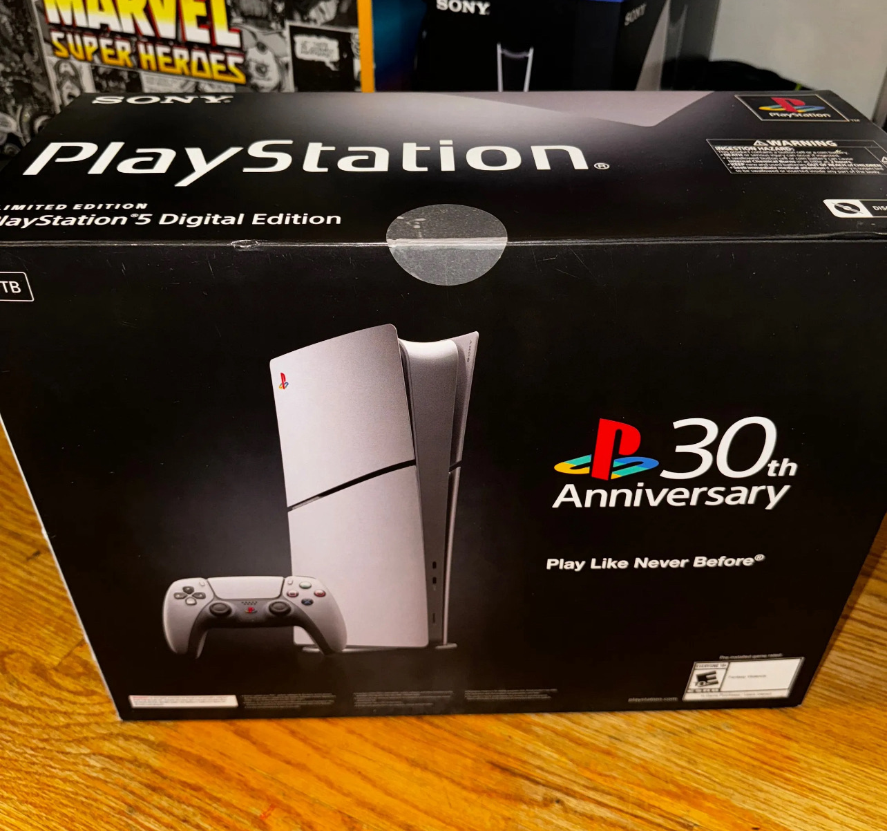 PlayStation 5 30th Anniversary BRAND NEW BUT DAMAGED BOX *READ DESCRIPTION!!*