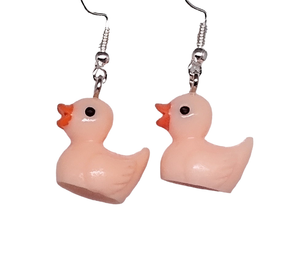 Duck Earrings