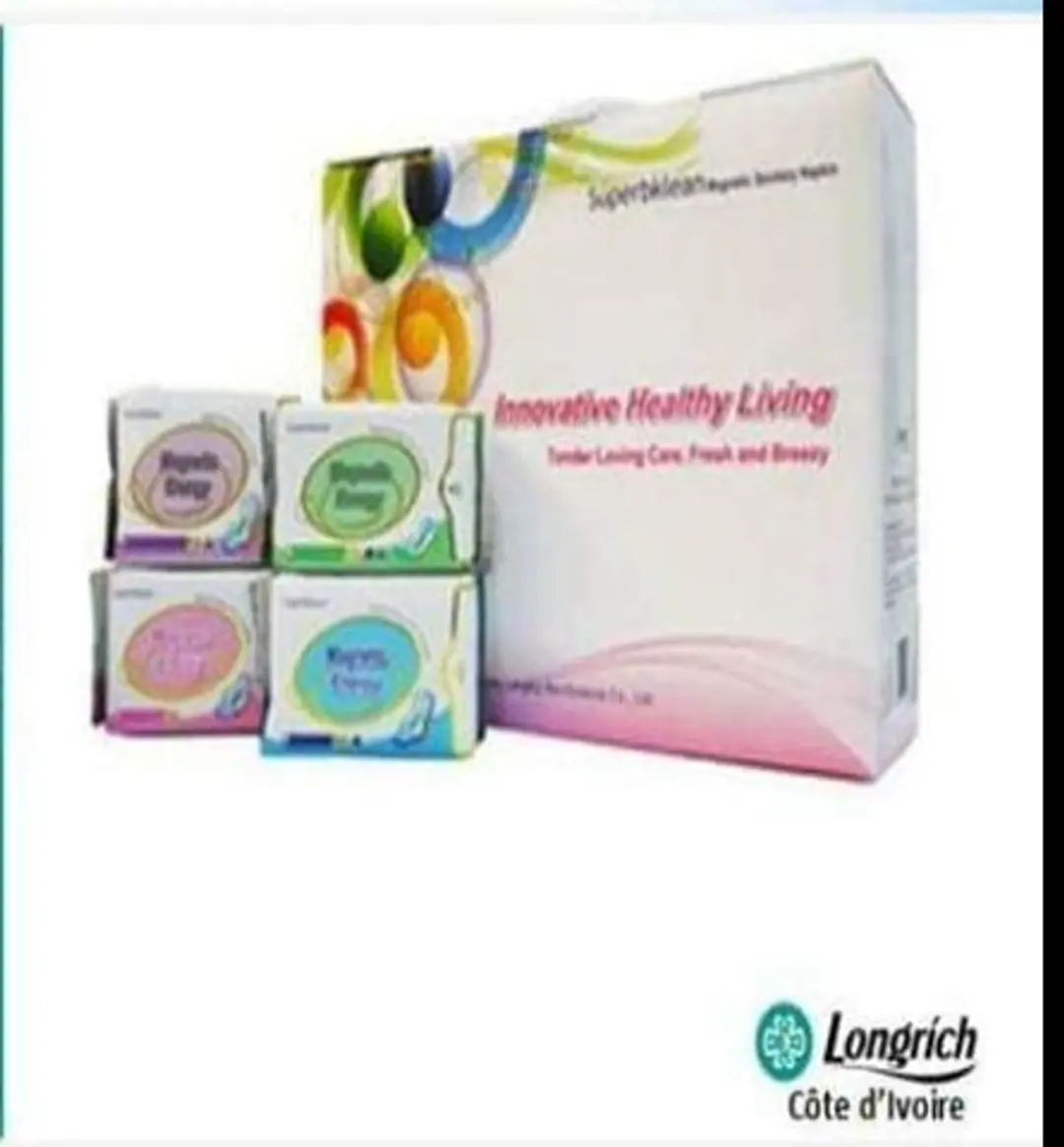 Serviettes hygiéniques longrich
