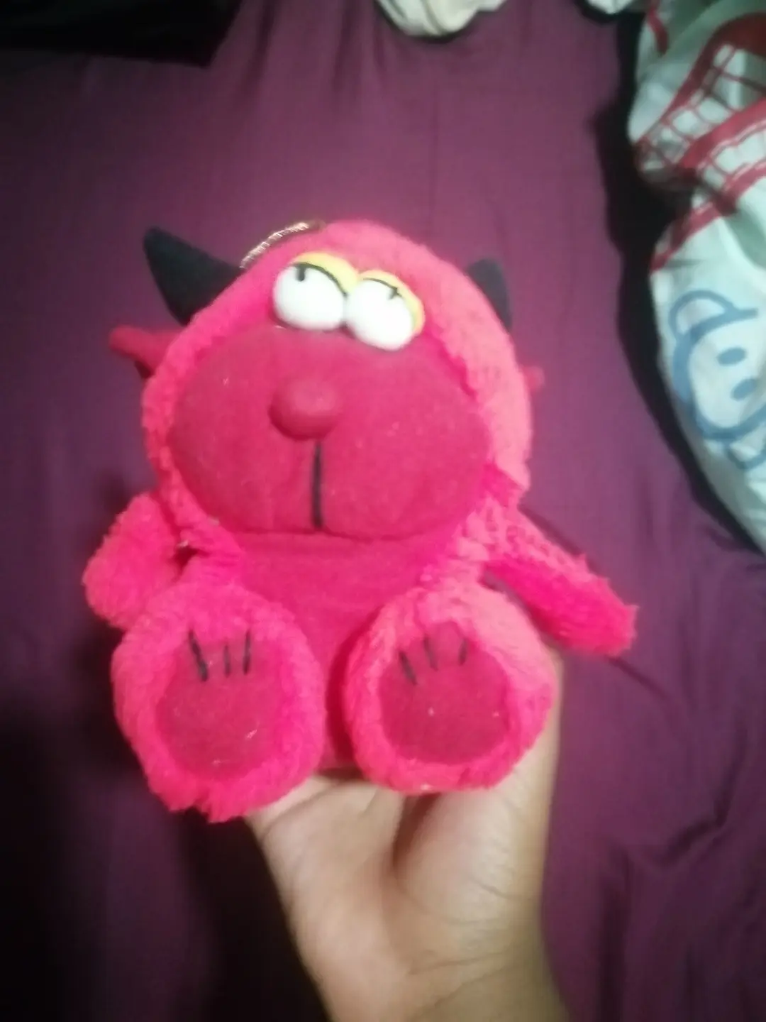 Red toy for children.