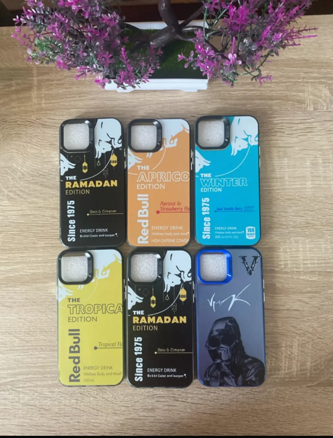 Coque iPhone 12 red bull 