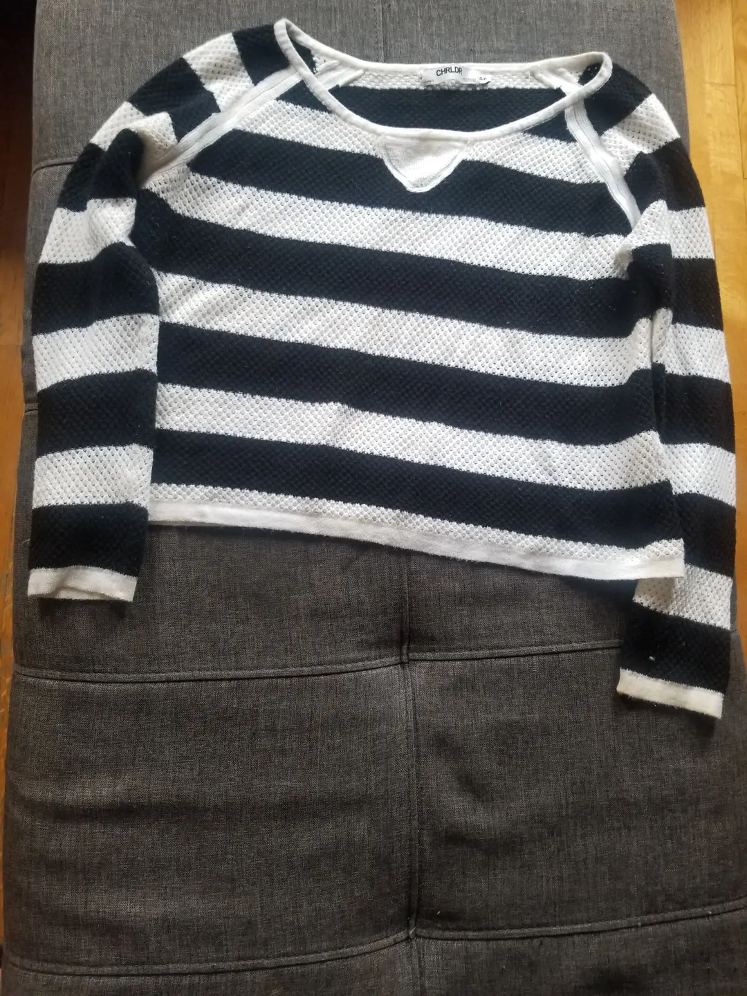 Crop top manche longue 