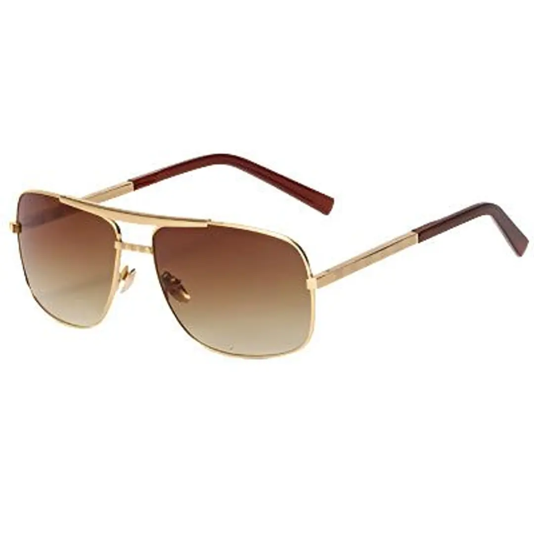 Vintage Square Men Sunglasses Luxury Brand Designer
