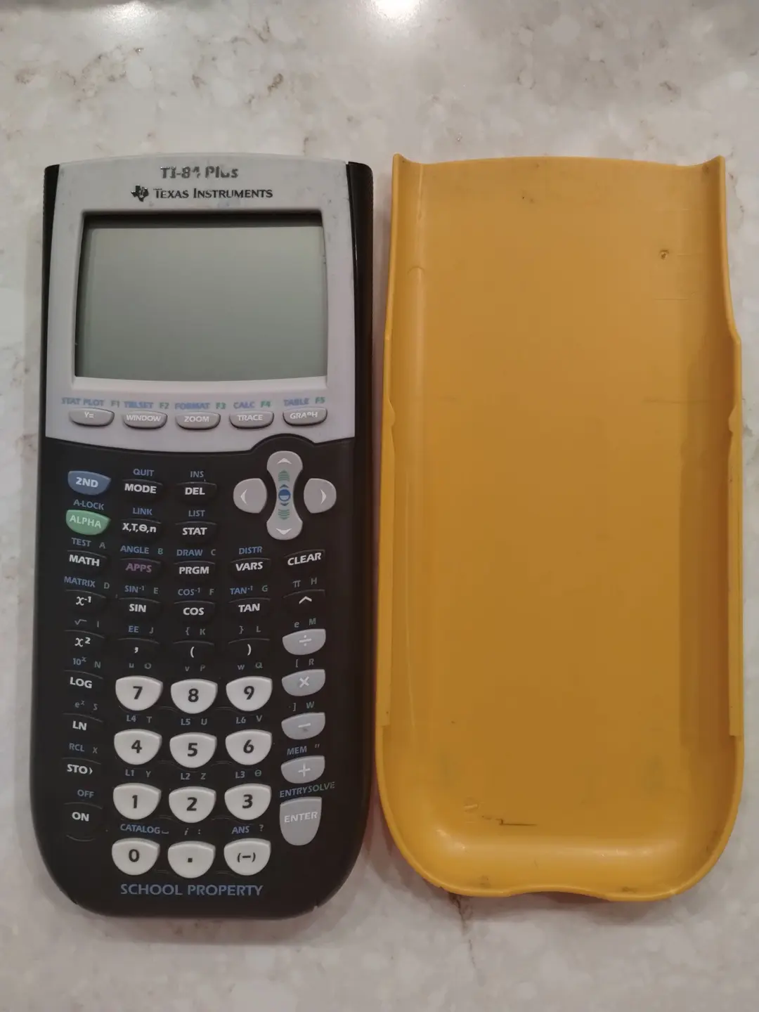 Ti-84 plus Graphing Calculator - Yellow