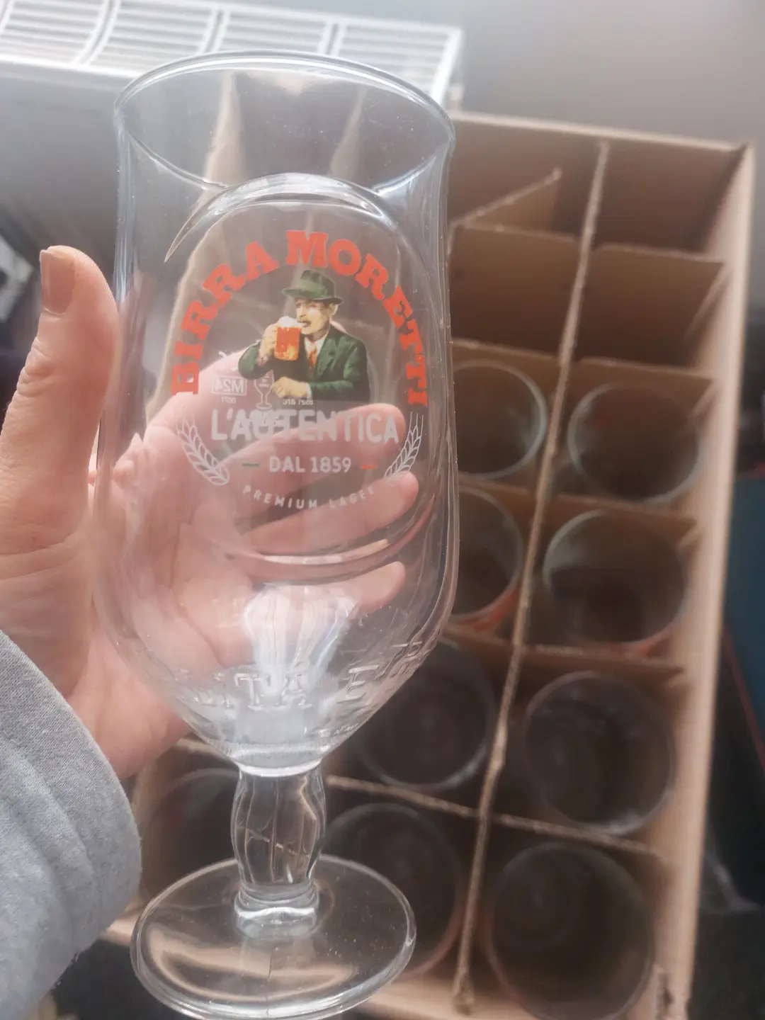 Pint glasses