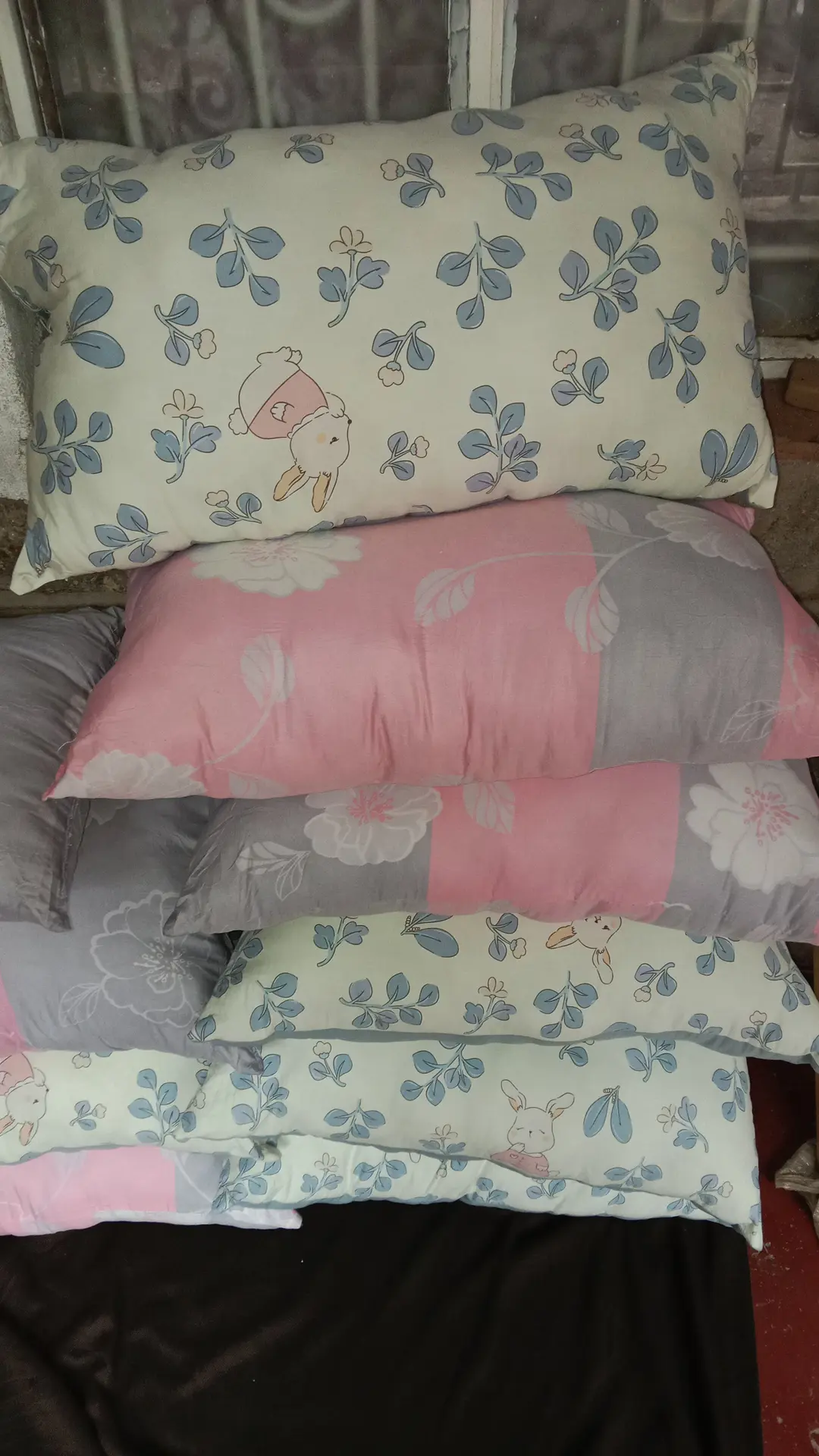 Fiber pillows 