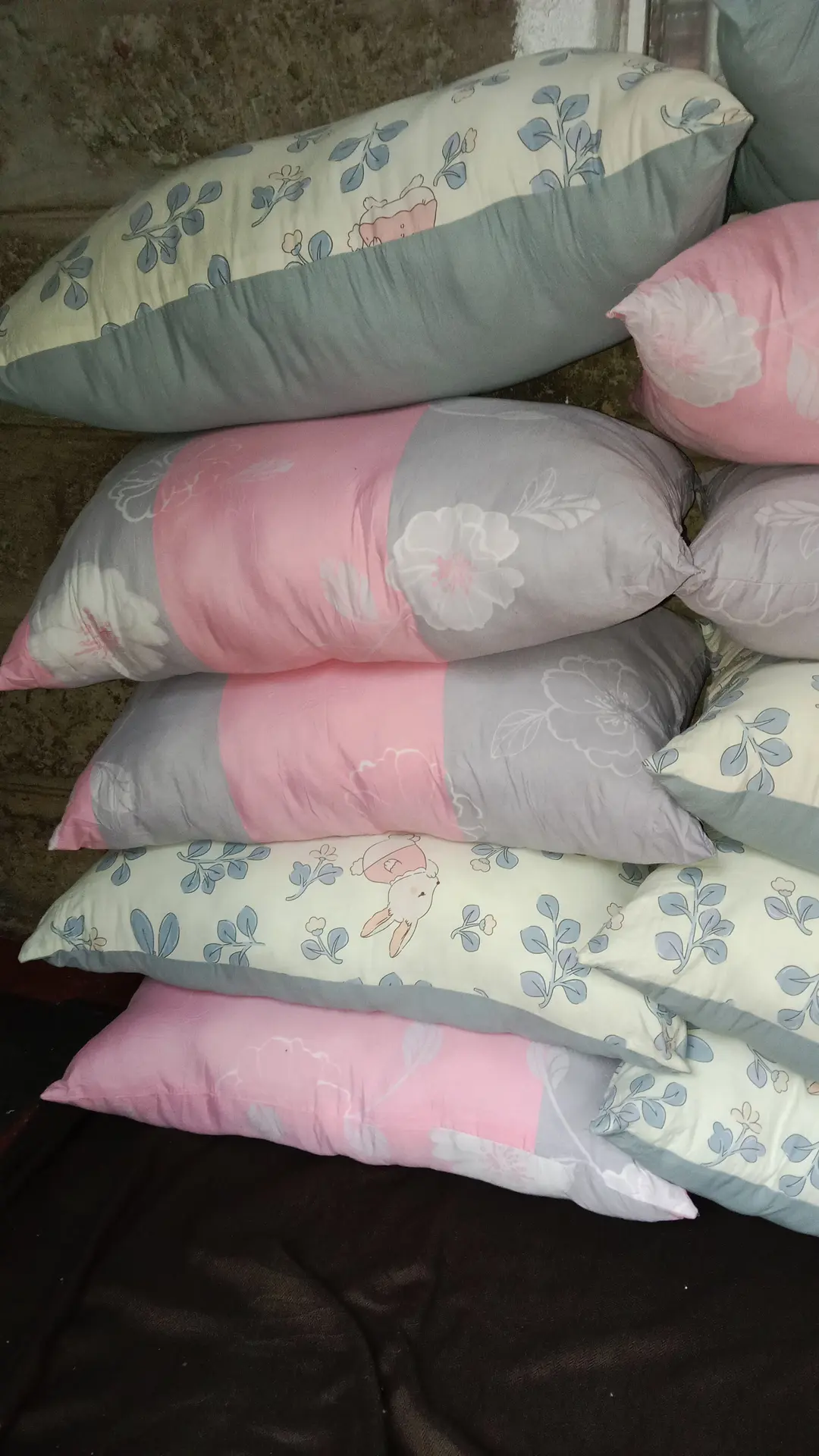 Fiber pillows 