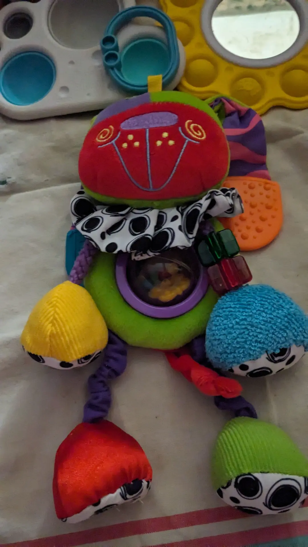 Playgro carseat baby toy 