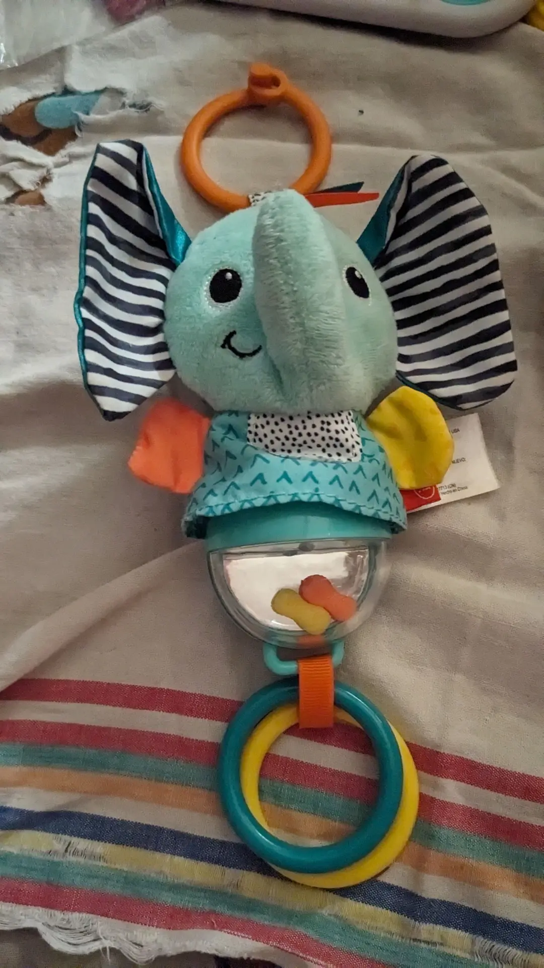 Infantino light up carseat baby toy 