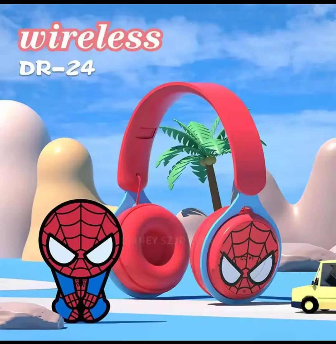 Spider-Man wireless Bluetooth headphones for kids children 