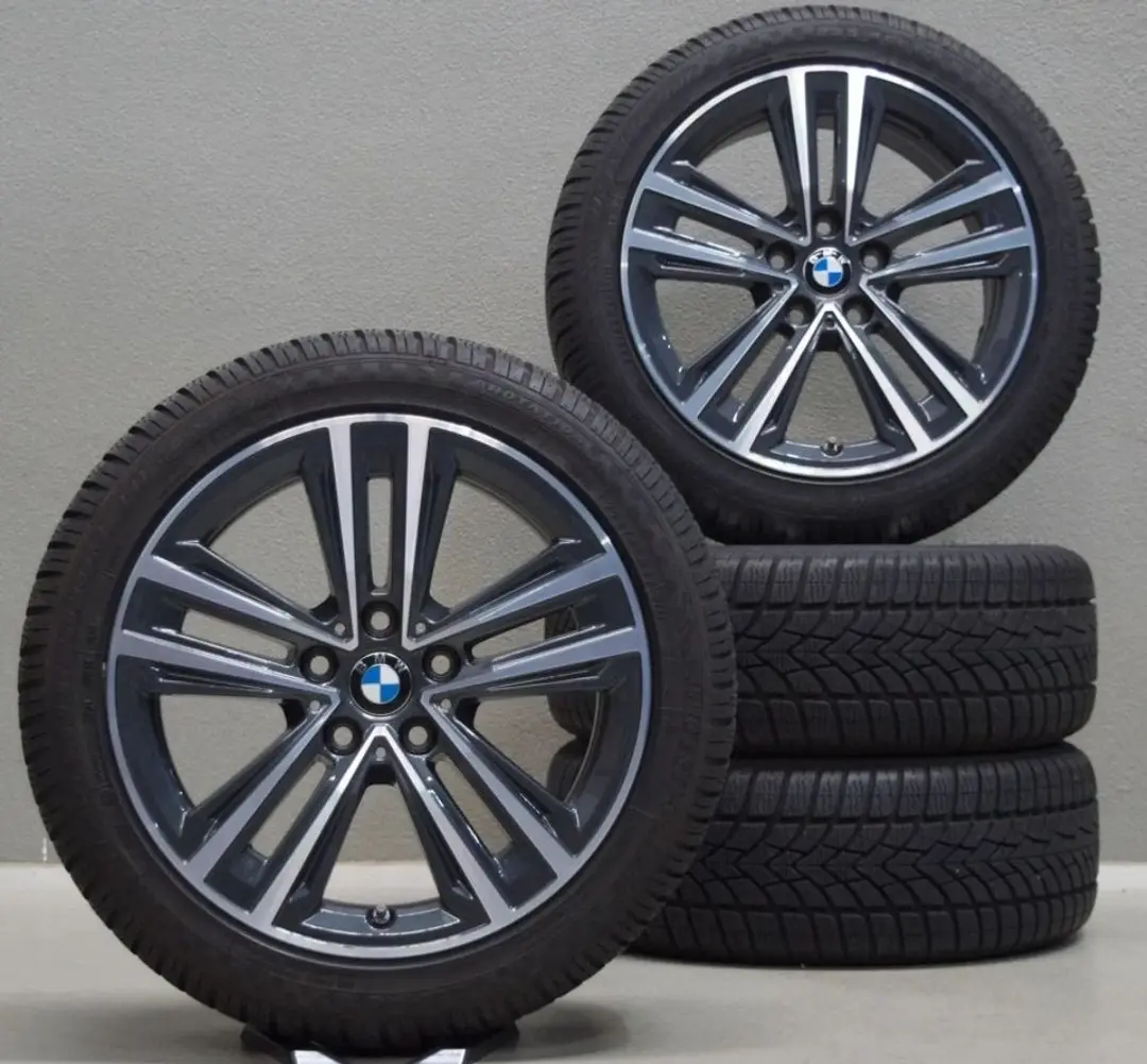 Jantes hiver 17 pouces BMW d'origine pour Série 1 F40 / Série 2 F44 – TOP état