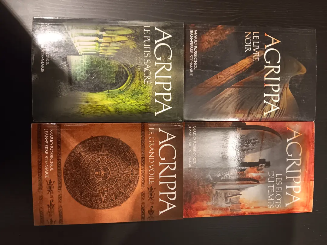Livres de Mario Rossignol & Jean-Pierre Ste-Marie * Série Agrippa