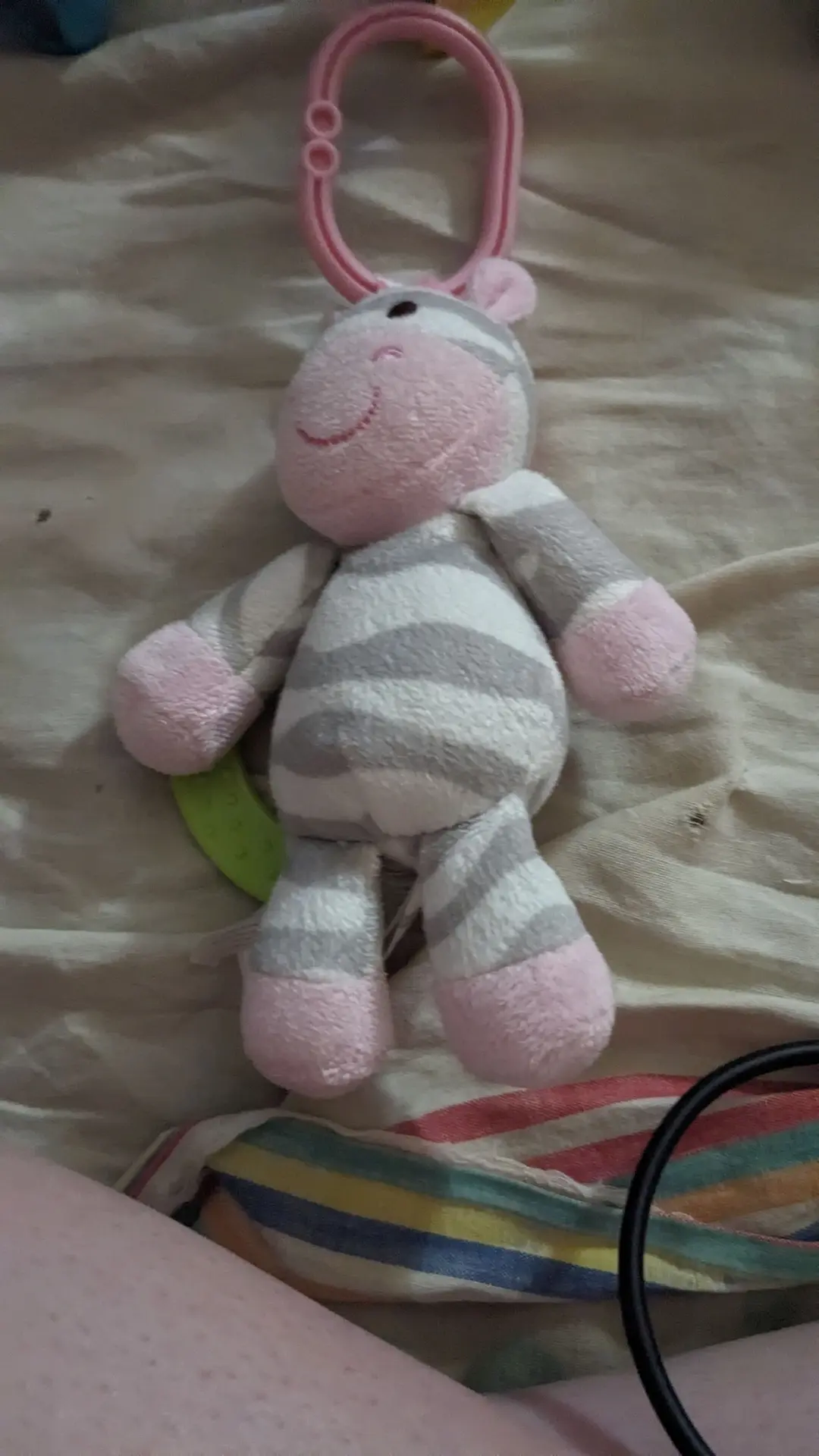 Carters carseat baby toy 