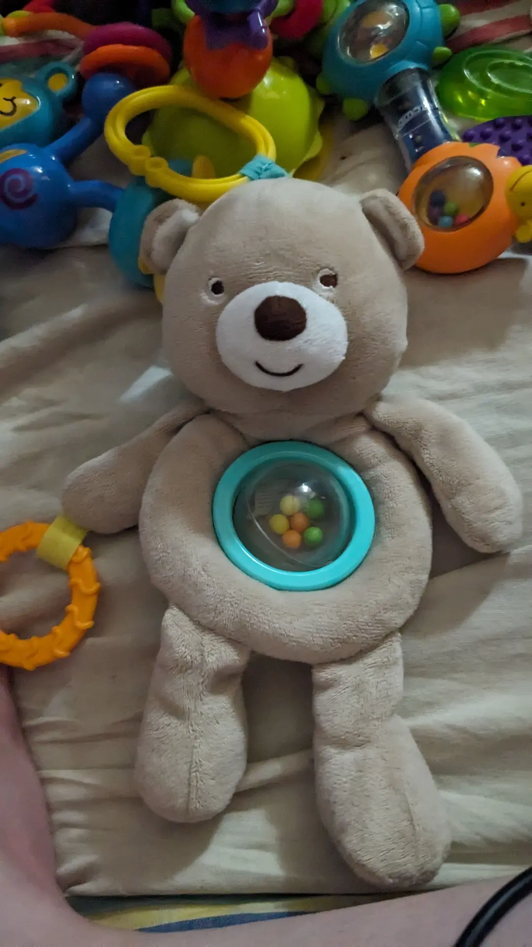 Carters carseat baby toy 