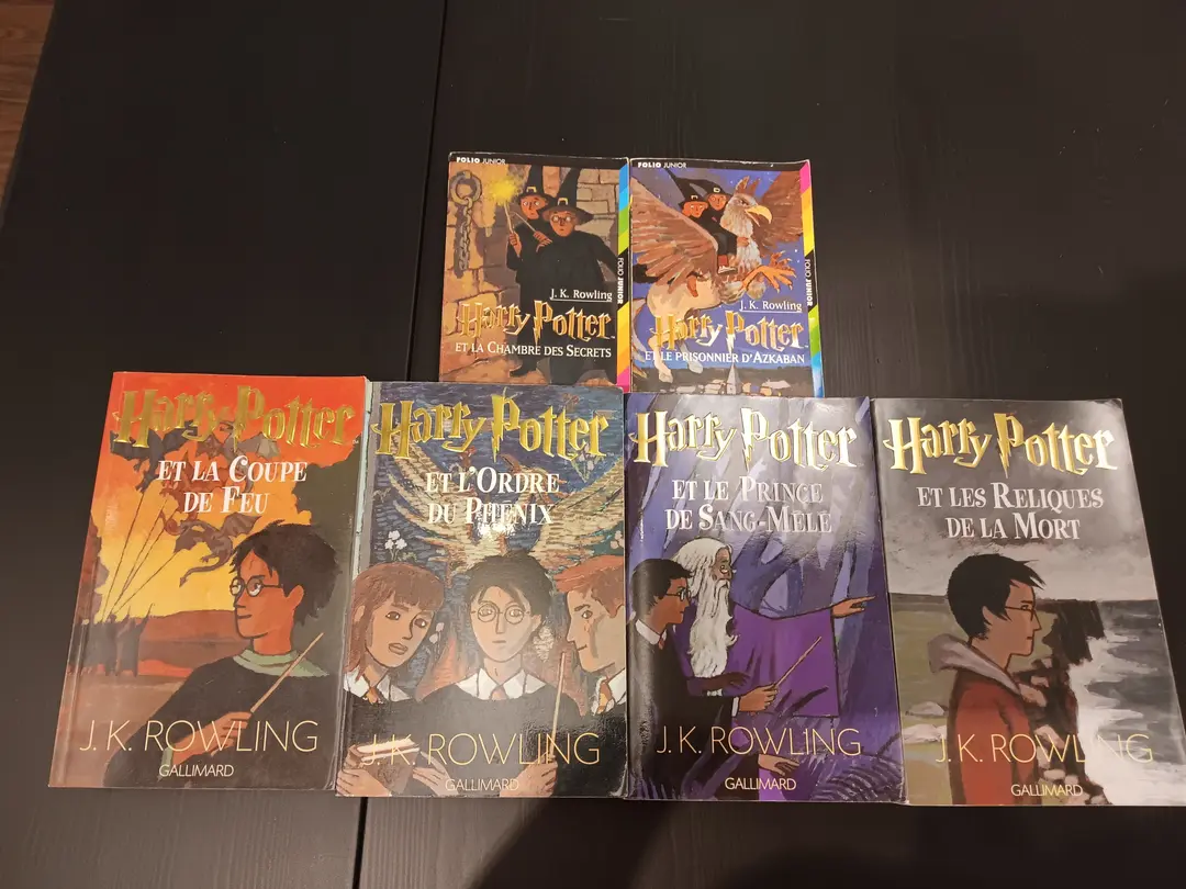 Livres Harry Potter 