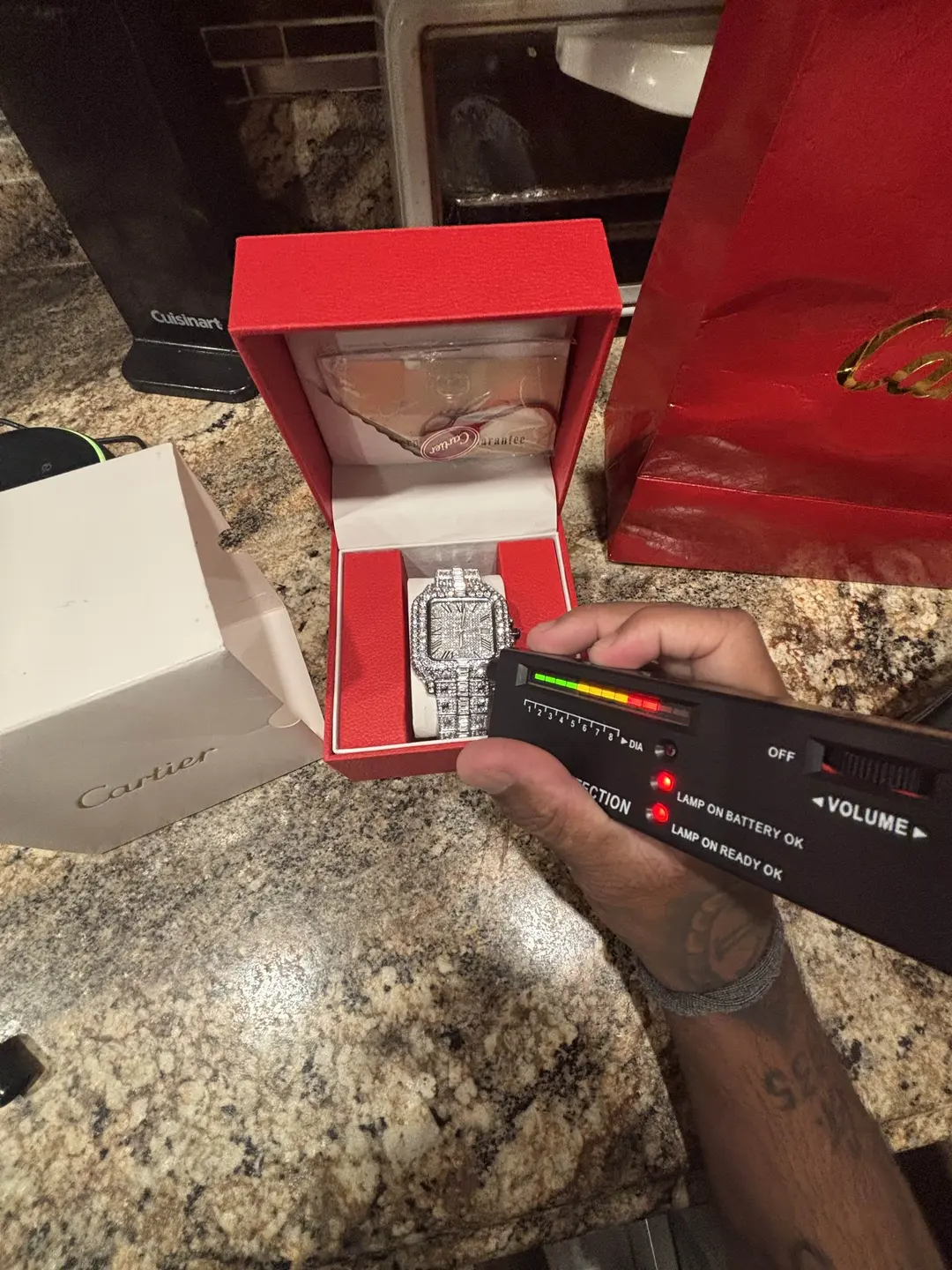 Cartier watch looking for best offers