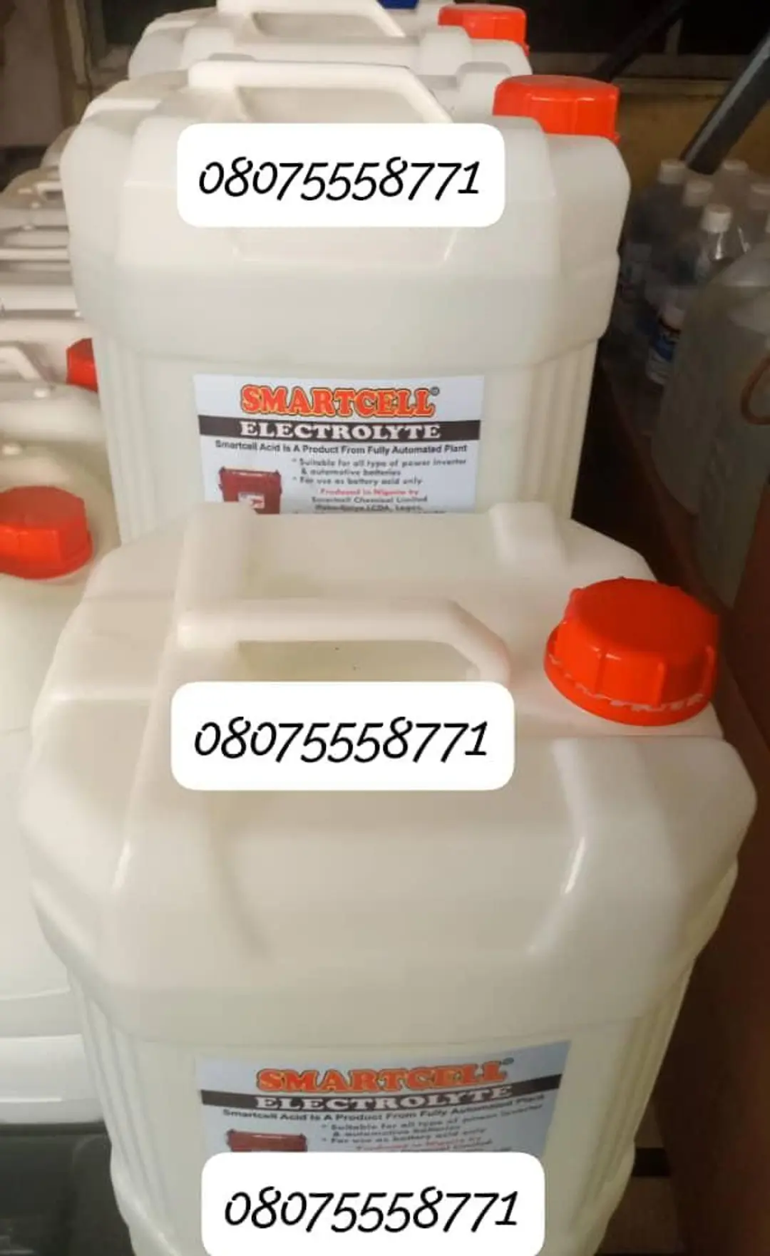 Electrolyte ( ACID). 25 Liters.