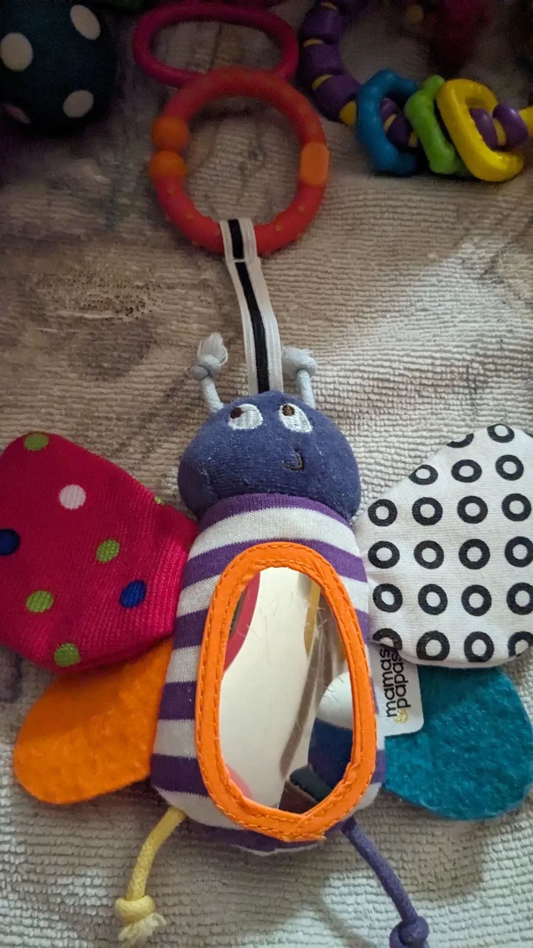 Carseat baby toy 