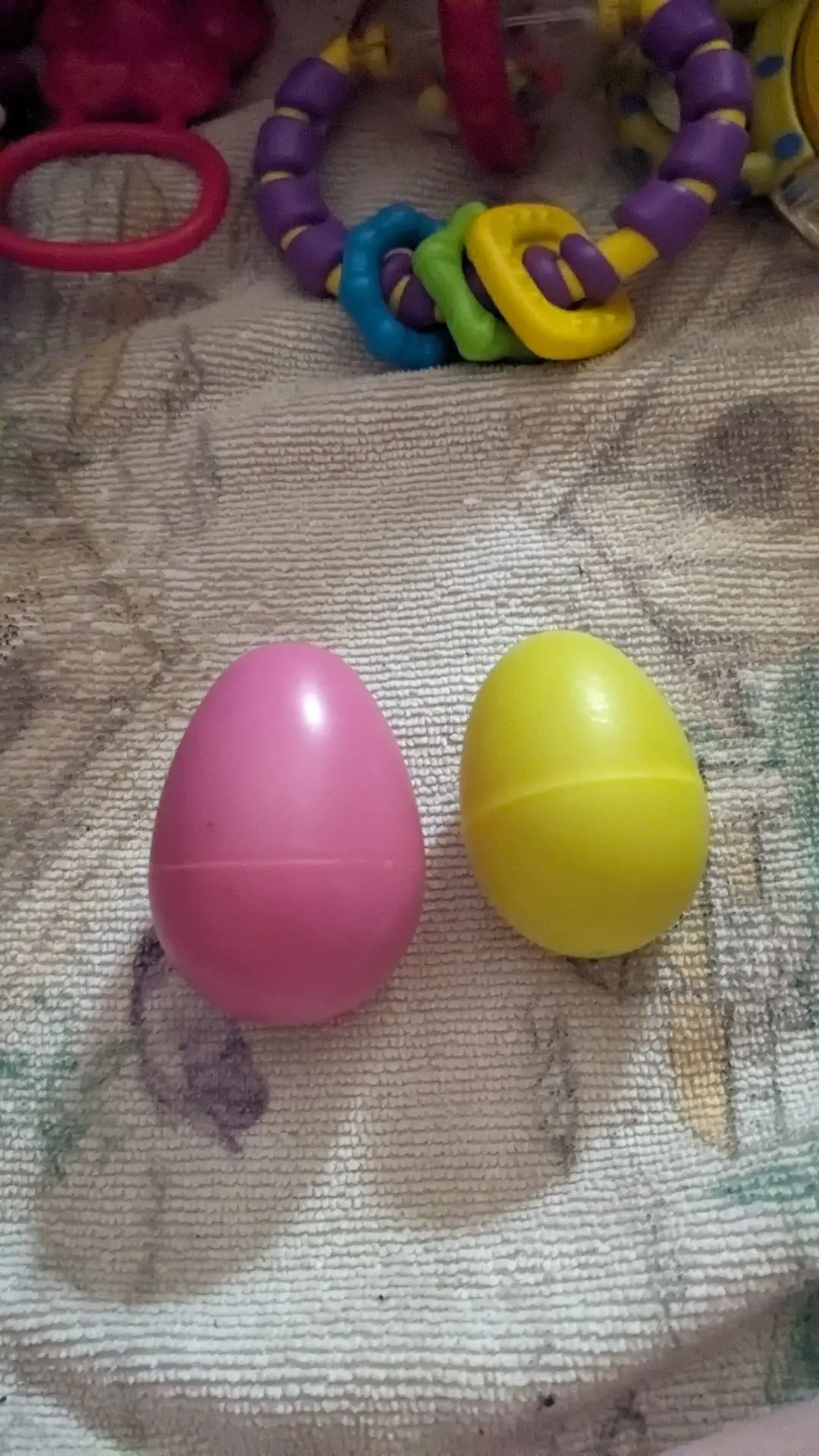 Egg shakers baby toy 