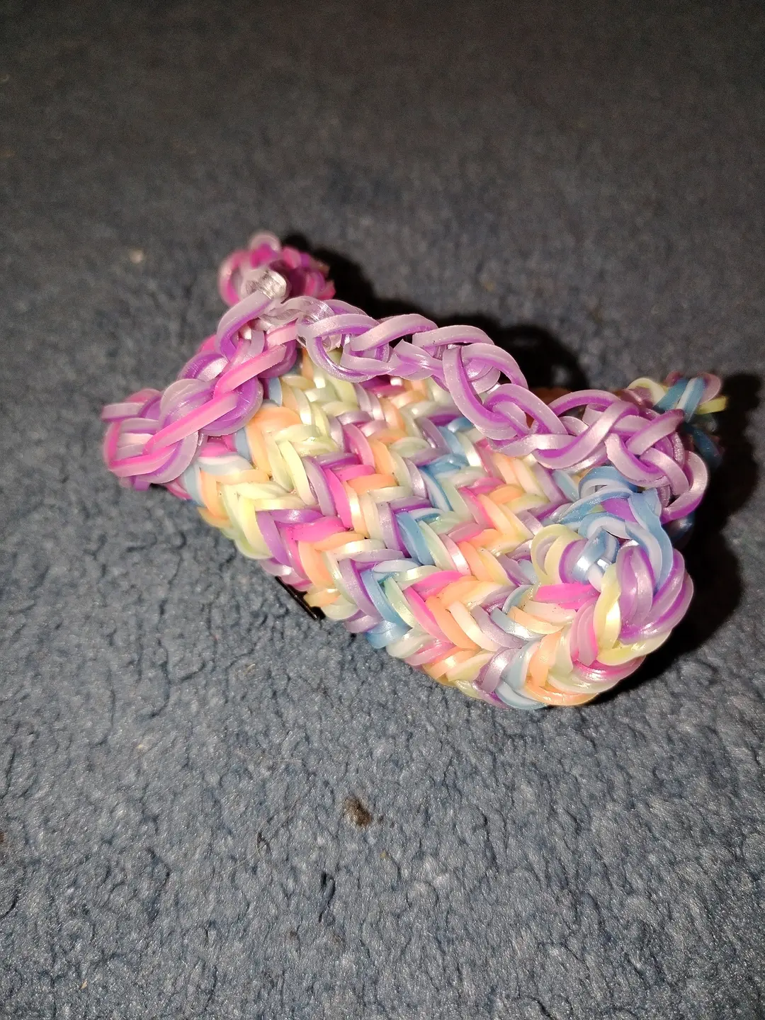 Loom band bracelet