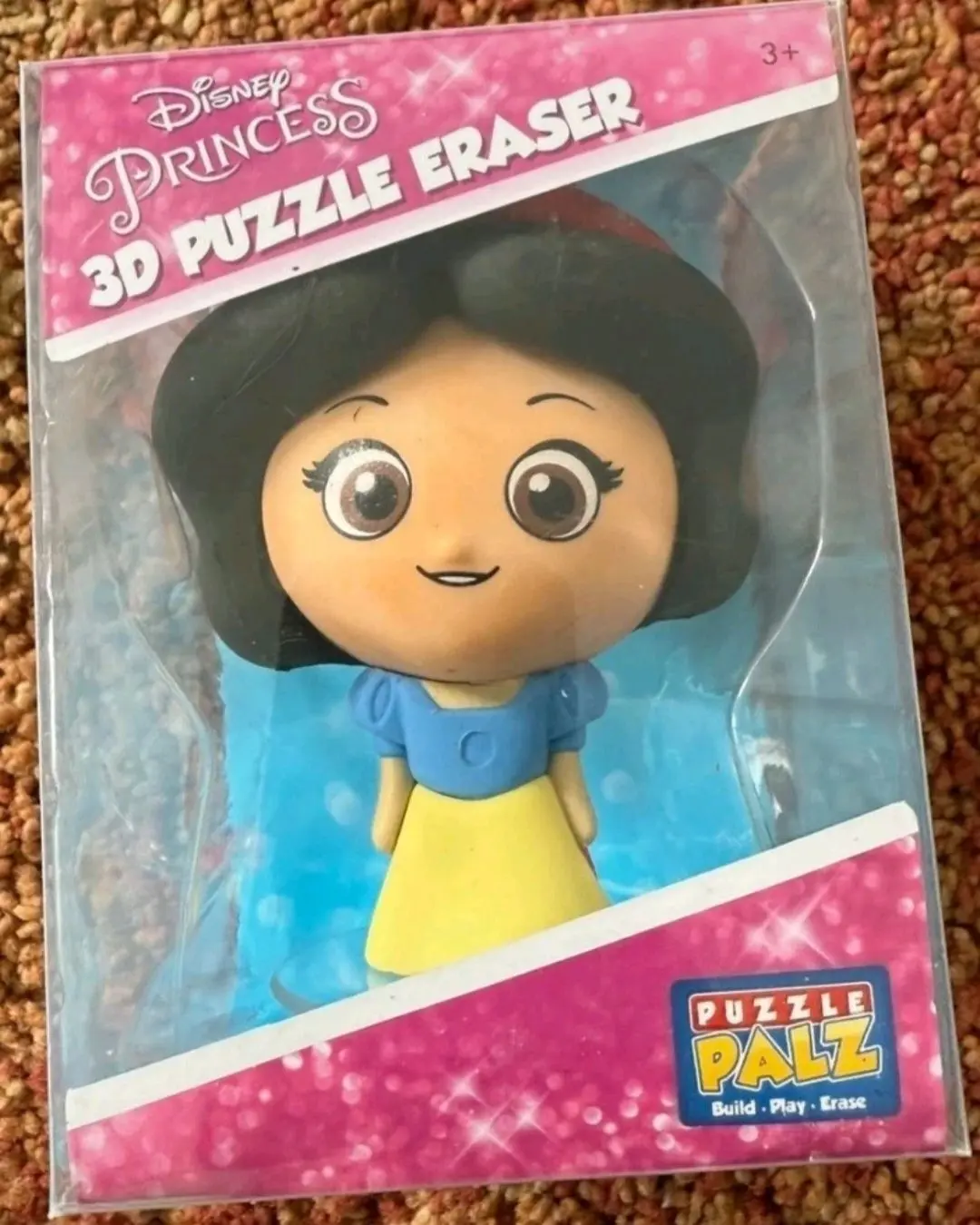 3d snow white eraser 