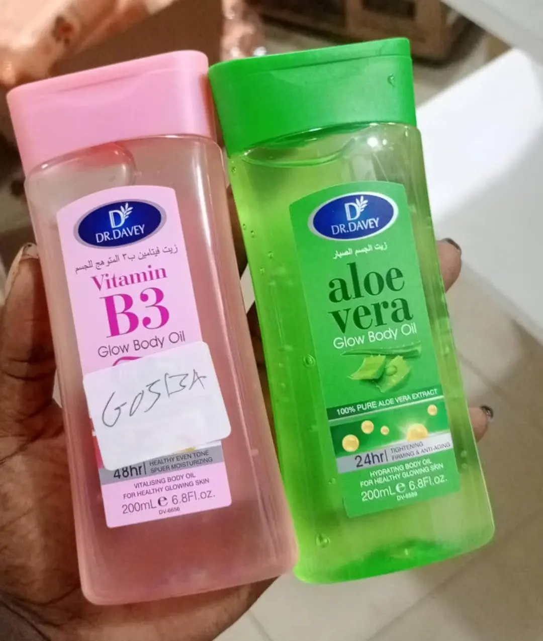 Body lotions
