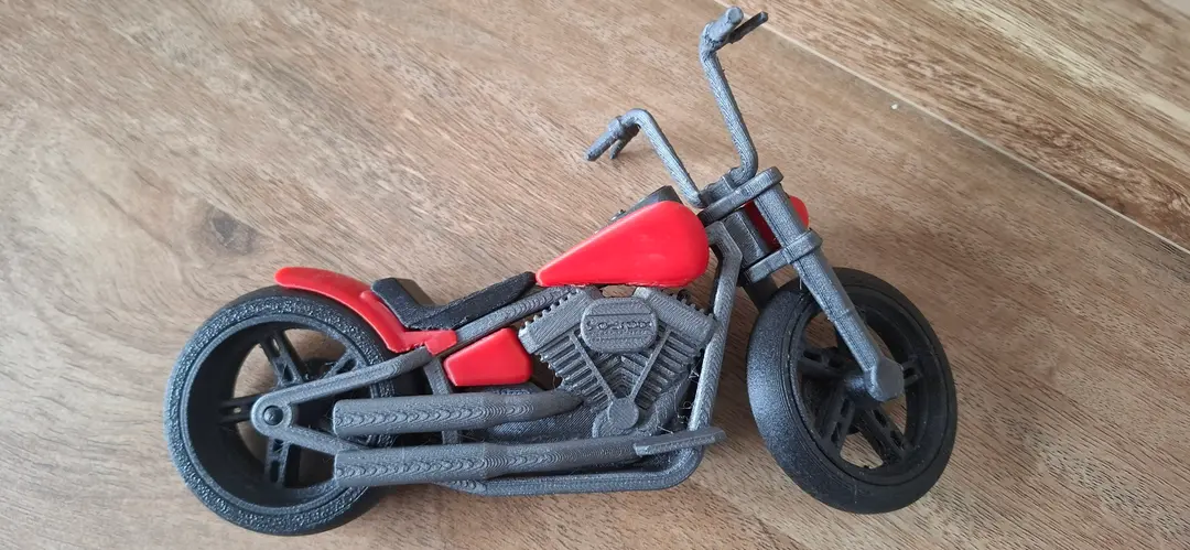 3d printed harley davidson 