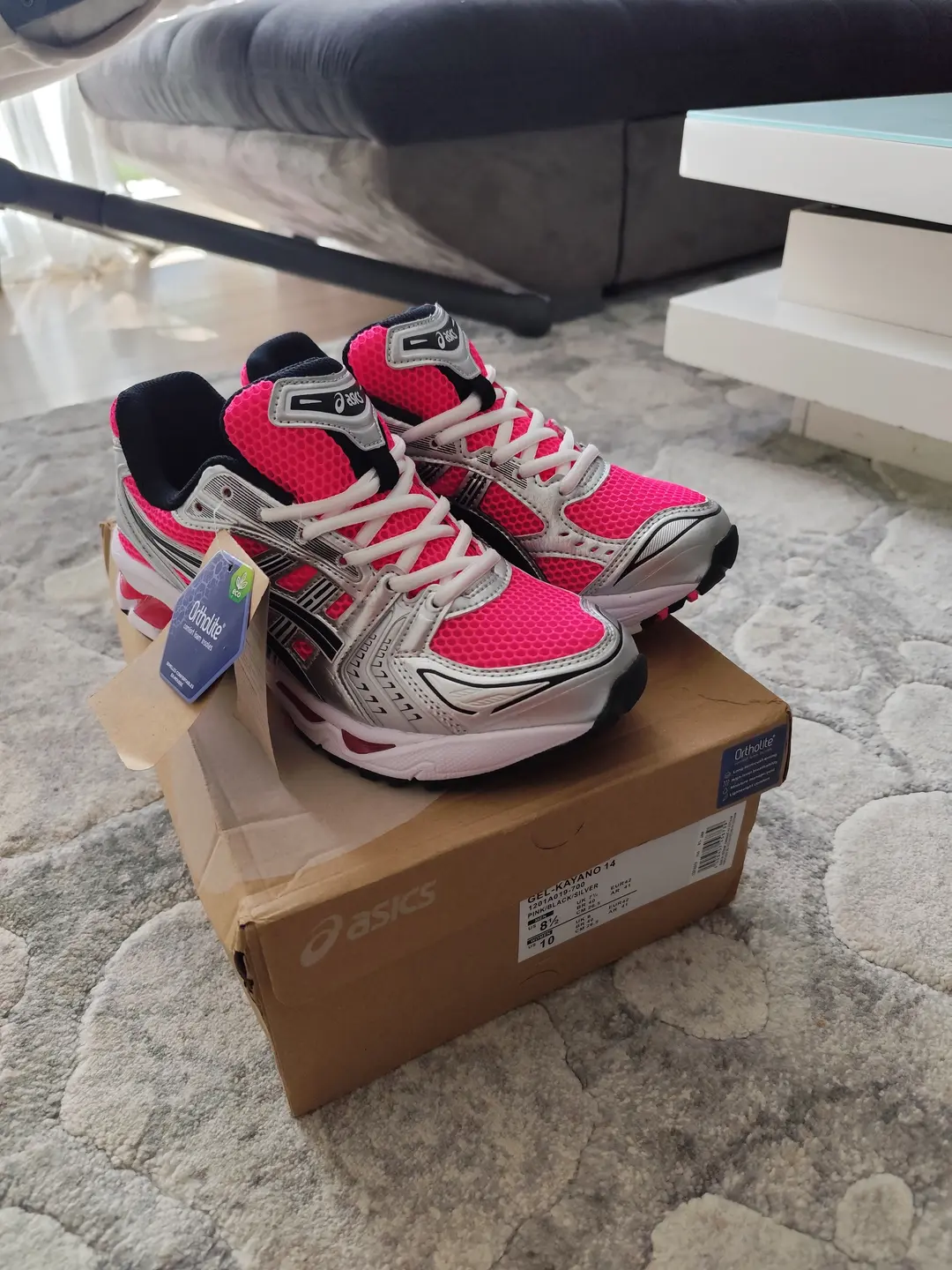 Asics Gel Kayano 14 rose 