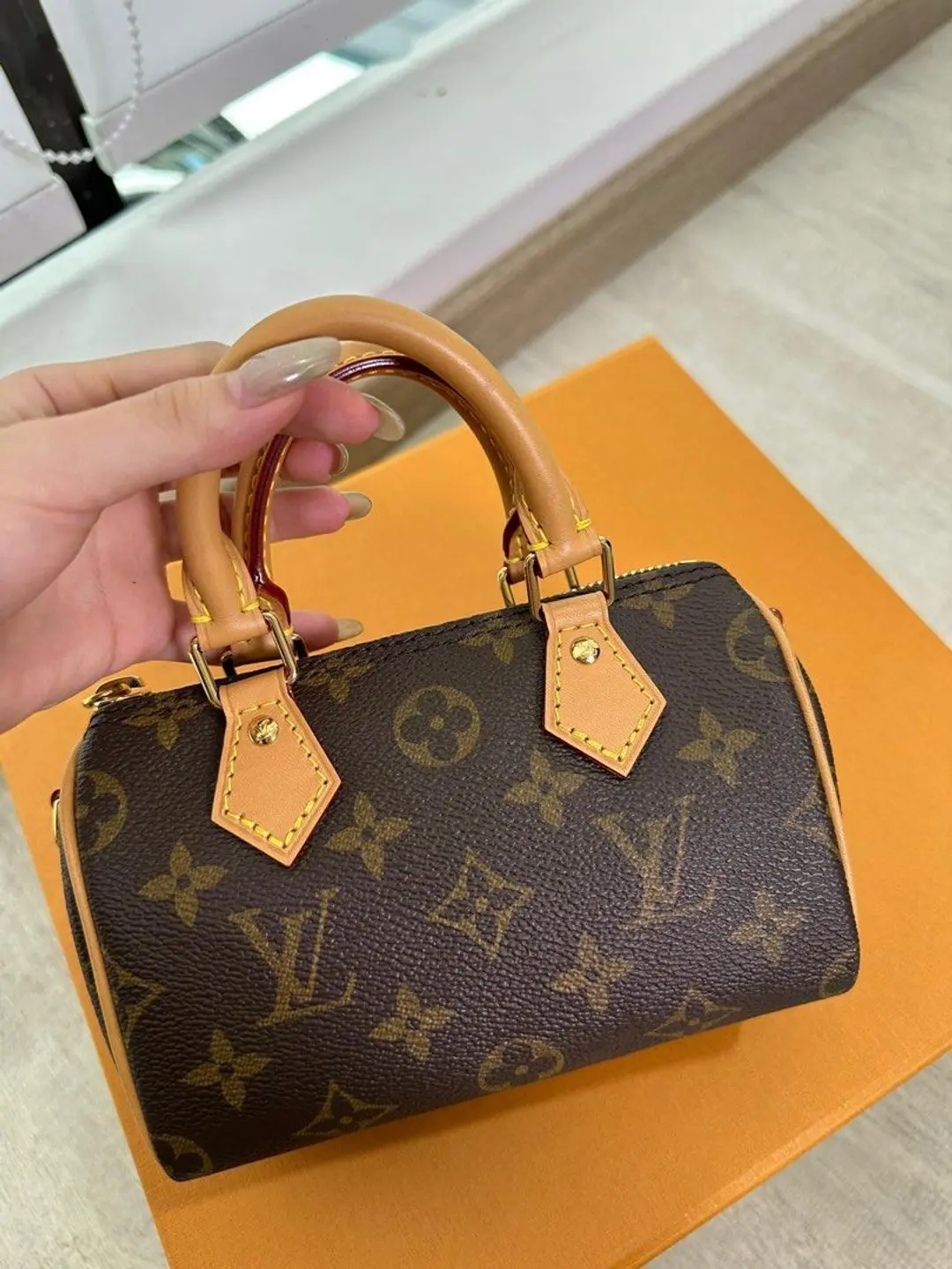 Authentic preloved LV speedy nano 