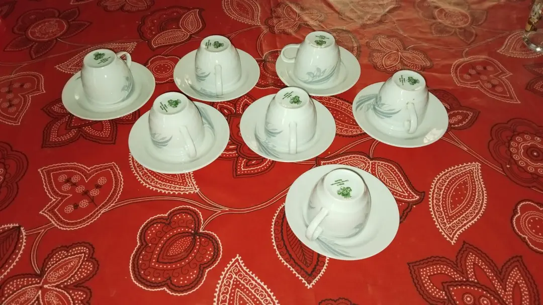 Set di tazzine in porcellana 