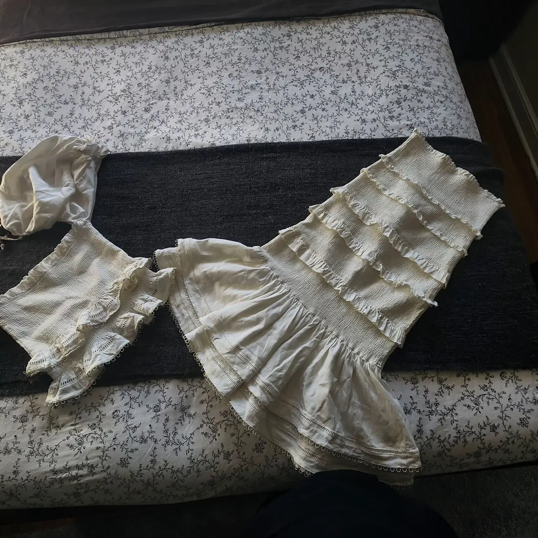 Cotton vintage dress 