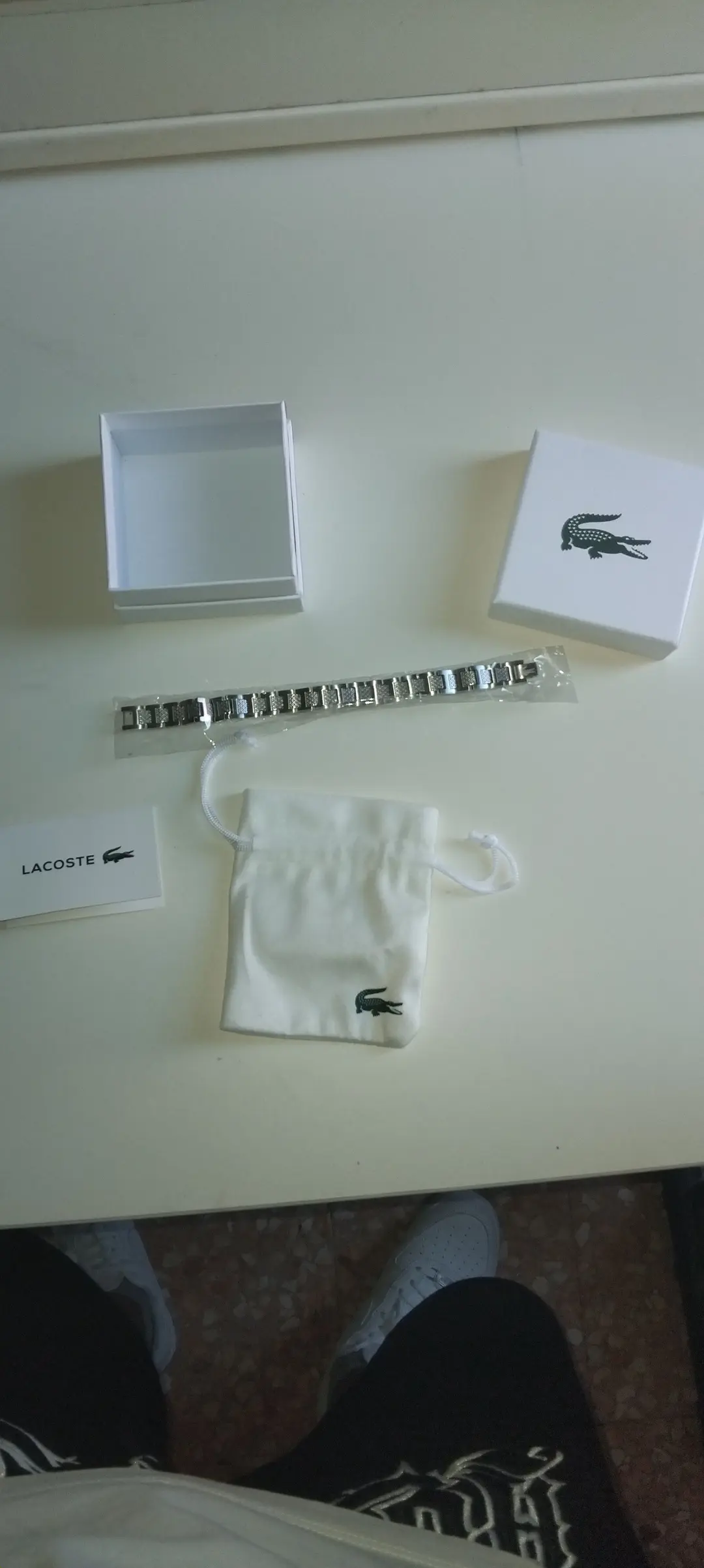 Bracciale Lacoste argento