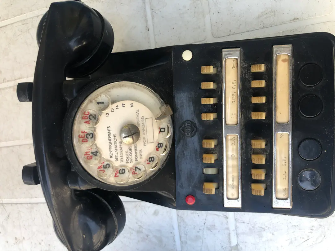 Téléphone Standard Ancien CIT Vintage