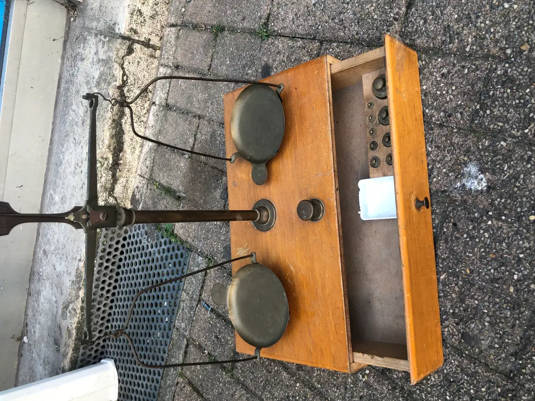 Ancien Antique balance de pharmacie