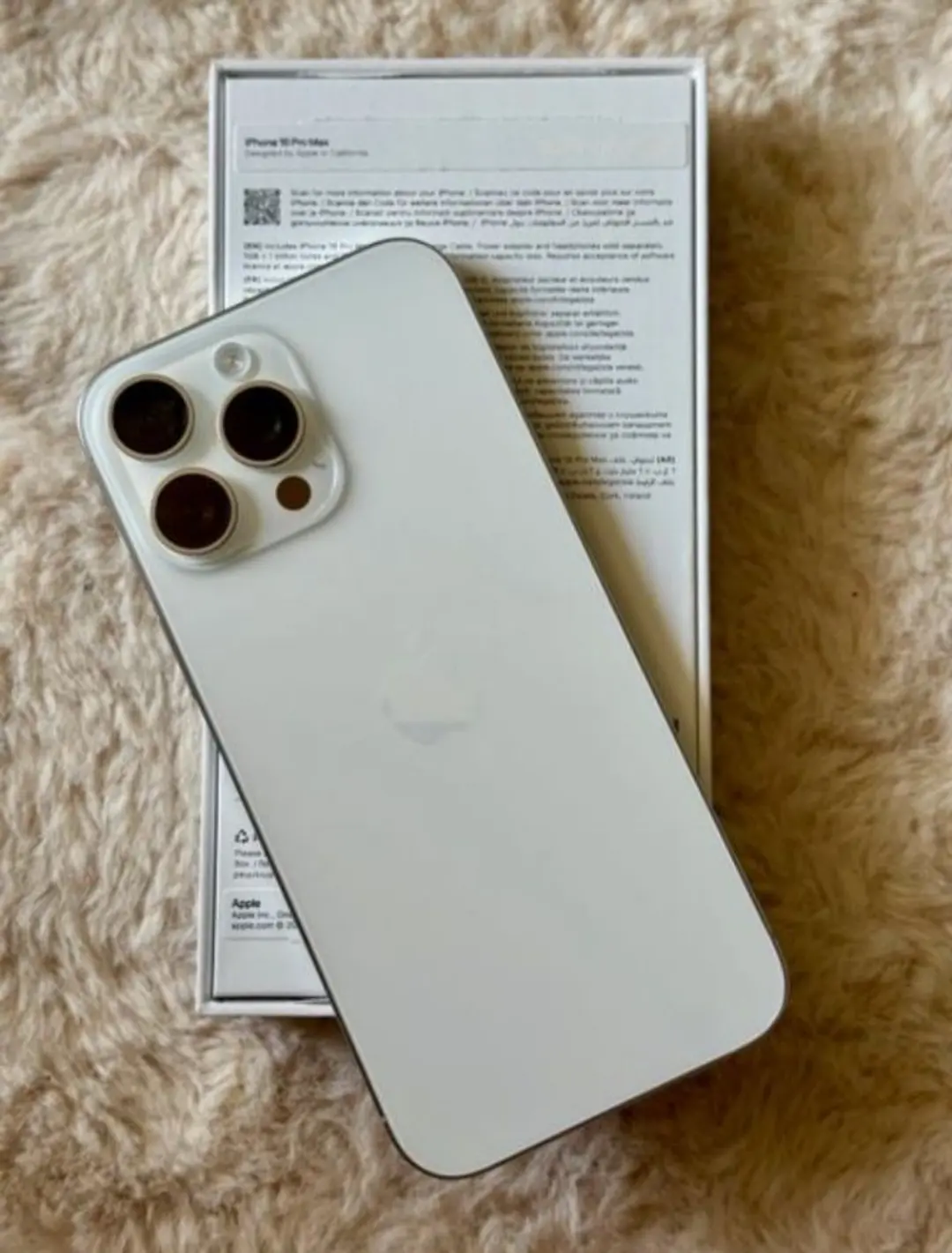 iPhone 16 pro max 512GB