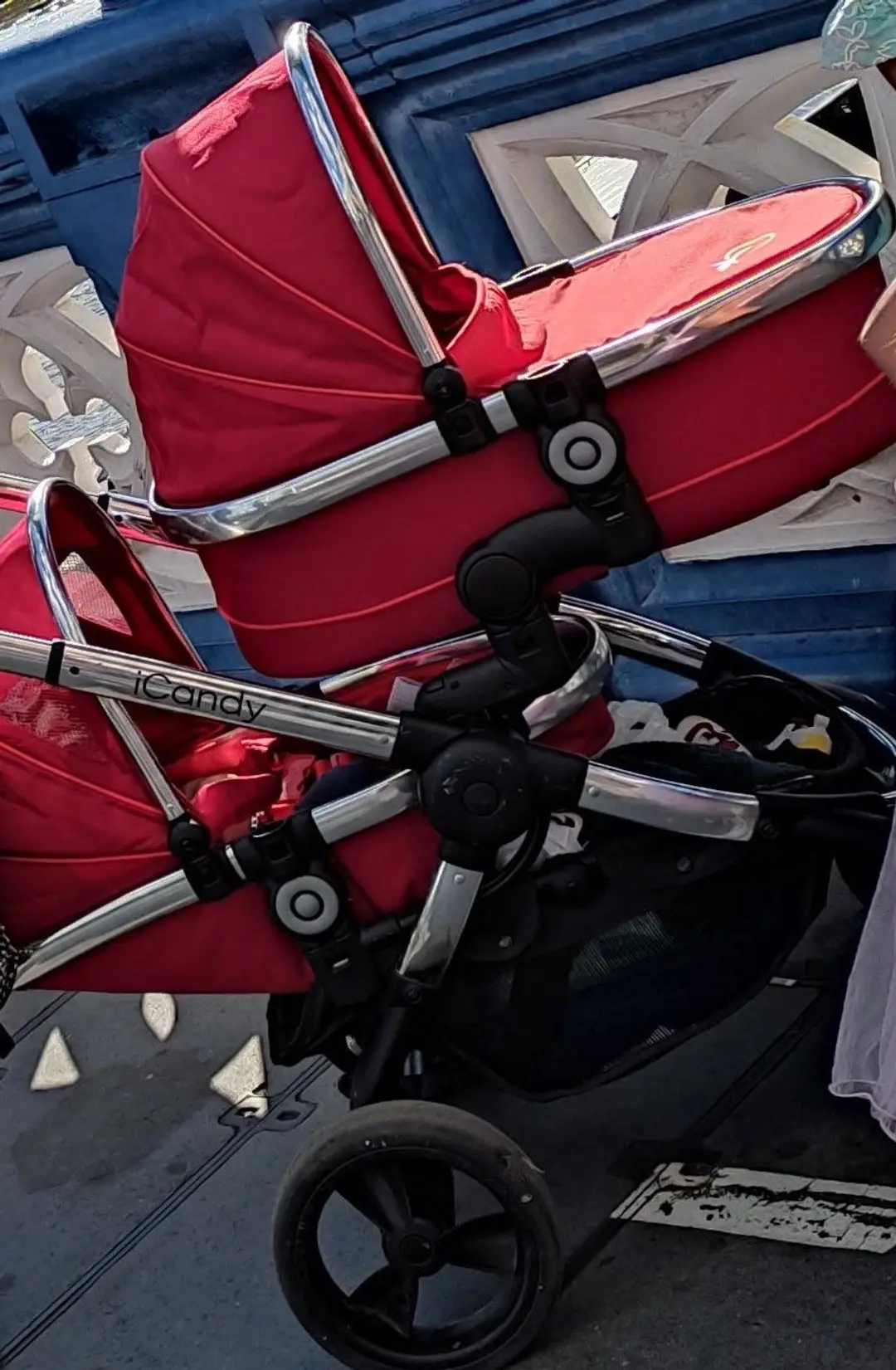 Double push chair 